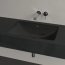 Villeroy & Boch Loop & Friends Umywalka podblatowa 67,5x45 cm bez przelewu czarna Pure Black z powłoką CeramicPlus 4A5801R7 - zdjęcie 6