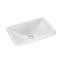 Villeroy & Boch Loop & Friends Umywalka wpuszczana w blat 60x40,5 cm bez przelewu z powłoką CeramicPlus biała Star White 614501R2 - zdjęcie 1