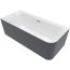 Villeroy & Boch Loop & Friends Wanna narożna 180x80 cm lewa kolor zewnętrzny do wyboru/kolor wewnętrzny biały połysk UBA180LSF9CLBCV-01 - zdjęcie 1