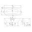 Villeroy & Boch Loop & Friends Wanna narożna 180x80 cm prawa biały połysk UBA180LOF9CR00V-01 - zdjęcie 3