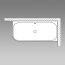 Villeroy & Boch Loop & Friends Wanna narożna 180x80 cm prawa kolor zewnętrzny do wyboru/kolor wewnętrzny biały połysk UBA180LSF9CRBCV-01 - zdjęcie 6