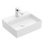 Villeroy & Boch Memento 2.0 Umywalka nablatowa 49,8x42 cm bez przelewu biały mat z powłoką CeramicPlus 4A0751RW - zdjęcie 1