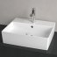 Villeroy & Boch Memento 2.0 Umywalka nablatowa 49,8x42 cm z przelewem biały mat z powłoką CeramicPlus 4A0750RW - zdjęcie 8