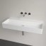 Villeroy & Boch Memento 2.0 Umywalka wisząca 100x47 cm bez otworu na baterię bez przelewu weiss alpin 4A22A301 - zdjęcie 5