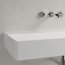 Villeroy & Boch Memento 2.0 Umywalka wisząca 100x47 cm bez otworu na baterię bez przelewu z powłoką CeramicPlus weiss alpin 4A221FR1 - zdjęcie 8