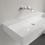 Villeroy & Boch Memento 2.0 Umywalka wisząca 100x47 cm bez otworu na baterię bez przelewu z powłoką CeramicPlus weiss alpin 4A221FR1 - zdjęcie 7