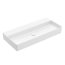 Villeroy & Boch Memento 2.0 Umywalka wisząca 100x47 cm bez przelewu bez otworu na baterię biały mat z powłoką CeramicPlus 4A22A3RW - zdjęcie 1