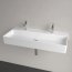 Villeroy & Boch Memento 2.0 Umywalka wisząca 100x47 cm podwójna bez przelewu biały mat z powłoką CeramicPlus 4A22A1RW - zdjęcie 7