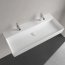 Villeroy & Boch Memento 2.0 Umywalka wisząca lub nablatowa 100x47 cm podwójna bez przelewu biały mat z powłoką CeramicPlus 4A221KRW - zdjęcie 2
