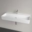 Villeroy & Boch Memento 2.0 Umywalka wisząca 100x47 cm z otworem na baterię bez przelewu biały mat z powłoką CeramicPlus 4A22A2RW - zdjęcie 8