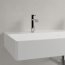 Villeroy & Boch Memento 2.0 Umywalka wisząca 100x47 cm z 2 otworami na baterie bez przelewu weiss alpin 4A221K01 - zdjęcie 8