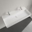 Villeroy & Boch Memento 2.0 Umywalka wisząca 100x47 cm z 2 otworami na baterie bez przelewu weiss alpin 4A22A101 - zdjęcie 6