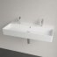 Villeroy & Boch Memento 2.0 Umywalka wisząca 100x47 cm z 2 otworami na baterie z przelewem weiss alpin 4A221L01 - zdjęcie 4