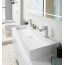 Villeroy & Boch Memento 2.0 Umywalka wisząca 100x47 cm z 2 otworami na baterie z przelewem weiss alpin 4A221L01 - zdjęcie 9