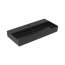 Villeroy & Boch Memento 2.0 Umywalka wisząca 100x47 cm z otworem na baterię bez przelewu czarna Pure Black z powłoką CeramicPlus 4A22A2R7 - zdjęcie 2