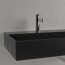 Villeroy & Boch Memento 2.0 Umywalka wisząca 100x47 cm z otworem na baterię bez przelewu czarna Pure Black z powłoką CeramicPlus 4A22A2R7 - zdjęcie 8