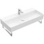 Villeroy & Boch Memento 2.0 Umywalka wisząca 100x47 cm z otworem na baterię bez przelewu z powłoką CeramicPlus weiss alpin 4A22A2R1 - zdjęcie 2