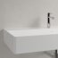 Villeroy & Boch Memento 2.0 Umywalka wisząca 100x47 cm z otworem na baterię bez przelewu z powłoką CeramicPlus weiss alpin 4A22A2R1 - zdjęcie 8