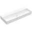 Villeroy & Boch Memento 2.0 Umywalka wisząca 120x47 cm bez otworu na baterię bez przelewu z powłoką CeramicPlus weiss alpin 4A22CFR1 - zdjęcie 2