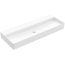 Villeroy & Boch Memento 2.0 Umywalka wisząca 120x47 cm bez otworu na baterię bez przelewu z powłoką CeramicPlus weiss alpin 4A22CFR1 - zdjęcie 1