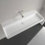 Villeroy & Boch Memento 2.0 Umywalka wisząca 120x47 cm bez przelewu bez otworu na baterię biały mat z powłoką CeramicPlus 4A22C3RW - zdjęcie 7