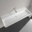 Villeroy & Boch Memento 2.0 Umywalka wisząca lub nablatowa 120x47 cm bez przelewu bez otworu na baterię biały mat z powłoką CeramicPlus 4A22CFRW - zdjęcie 8