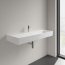 Villeroy & Boch Memento 2.0 Umywalka wisząca 120x47 cm z otworem na baterię bez przelewu weiss alpin 4A22CH01 - zdjęcie 5