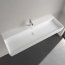 Villeroy & Boch Memento 2.0 Umywalka wisząca lub nablatowa 120x47 cm z otworem na baterię z przelewem biały mat z powłoką CeramicPlus 4A22CLRW - zdjęcie 7