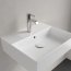 Villeroy & Boch Memento 2.0 Umywalka wisząca 50x42 cm z otworem na baterię z przelewem biały mat z powłoką CeramicPlus 4A2250RW - zdjęcie 6