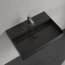 Villeroy & Boch Memento 2.0 Umywalka wisząca 60x42 cm z otworem na baterię bez przelewu czarna Pure Black z powłoką CeramicPlus 4A2261R7 - zdjęcie 5
