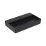Villeroy & Boch Memento 2.0 Umywalka wisząca 80x47 cm z otworem na baterię z przelewem czarna Pure Black z powłoką CeramicPlus 4A2280R7 - zdjęcie 2