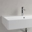 Villeroy & Boch Memento 2.0 Umywalka wisząca 80x47 cm z otworem na baterię z przelewem biały mat z powłoką CeramicPlus 4A2280RW - zdjęcie 5
