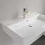 Villeroy & Boch Memento 2.0 Umywalka wisząca 80x47 cm z otworem na baterię z przelewem biały mat z powłoką CeramicPlus 4A2280RW - zdjęcie 6