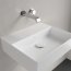 Villeroy & Boch Memento 2.0 Umywalka wisząca lub nablatowa 50x42 cm bez przelewu bez otworu na baterię biały mat z powłoką CeramicPlus 4A225FRW - zdjęcie 6