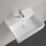 Villeroy & Boch Memento 2.0 Umywalka wisząca lub nablatowa 50x42 cm z przelewem biały połysk z powłoką CeramicPlus 4A225GR1 - zdjęcie 7