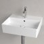 Villeroy & Boch Memento 2.0 Umywalka wisząca lub nablatowa 50x42 cm z przelewem biały połysk z powłoką CeramicPlus 4A225GR1 - zdjęcie 8