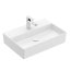 Villeroy & Boch Memento 2.0 Umywalka wisząca lub nablatowa 60x42 cm bez przelewu biały mat z powłoką CeramicPlus 4A226LRW - zdjęcie 1