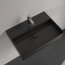 Villeroy & Boch Memento 2.0 Umywalka wisząca lub nablatowa 60x42 cm z otworem na baterię bez przelewu czarna Pure Black z powłoką CeramicPlus 4A226LR7 - zdjęcie 4