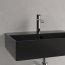 Villeroy & Boch Memento 2.0 Umywalka wisząca lub nablatowa 60x42 cm z otworem na baterię z przelewem czarna Pure Black z powłoką CeramicPlus 4A226GR7 - zdjęcie 8
