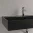 Villeroy & Boch Memento 2.0 Umywalka wisząca lub nablatowa 80x47 cm z otworem na baterię z przelewem czarna Pure Black z powłoką CeramicPlus 4A228GR7 - zdjęcie 6