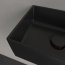 Villeroy & Boch Memento 2.0 Umywalka wisząca mała 40x26 cm bez przelewu z powłoką CeramicPlus czarna Pure Black 432340R7 - zdjęcie 7