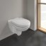Villeroy & Boch O.novo Combi-Pack Zestaw Toaleta WC 56x36 cm bez kołnierza + stelaż podtynkowy + deska wolnoopadająca + przycisk WC weiss alpin/biały 5660D301 - zdjęcie 6