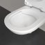Villeroy & Boch O.novo Combi-Pack Zestaw Toaleta WC 56x36 cm bez kołnierza + stelaż podtynkowy + deska wolnoopadająca + przycisk WC weiss alpin/biały 5660D301 - zdjęcie 13