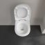 Villeroy & Boch O.novo Combi-Pack Zestaw Toaleta WC 56x36 cm bez kołnierza + stelaż podtynkowy + deska wolnoopadająca + przycisk WC weiss alpin/biały 5660D301 - zdjęcie 10