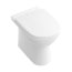 Villeroy & Boch O.Novo Toaleta WC stojąca 36x56 cm lejowa z powłoką CeramicPlus, biała Weiss Alpin 565710R1 - zdjęcie 1