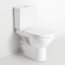 Villeroy & Boch O.Novo Toaleta WC stojąca kompaktowa 36x67 cm lejowa z powłoką CeramicPlus, biała Weiss Alpin 566101R1 - zdjęcie 2