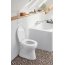Villeroy & Boch O.novo Toaleta WC stojąca 52x36 cm z półką bez kołnierza z powłoką CeramicPlus weiss alpin 7619R1R1 - zdjęcie 2