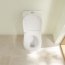 Villeroy & Boch O.novo Toaleta WC stojąca 64x36 cm kompakt bez kołnierza z powłoką CeramicPlus i AntiBac weiss alpin 5661R0T2 - zdjęcie 9