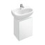Villeroy & Boch O.Novo Umywalka mała wisząca 55x37 cm bez przelewu z powłoką AntiBac, biała Weiss Alpin 516656T1 - zdjęcie 2
