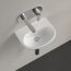 Villeroy & Boch O.novo Umywalka wisząca 36x27,5 cm bez otworu na baterię bez przelewu biały Weiss Alpin 43403701 - zdjęcie 6